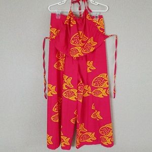 2 PC. Halter & Wrap Pants